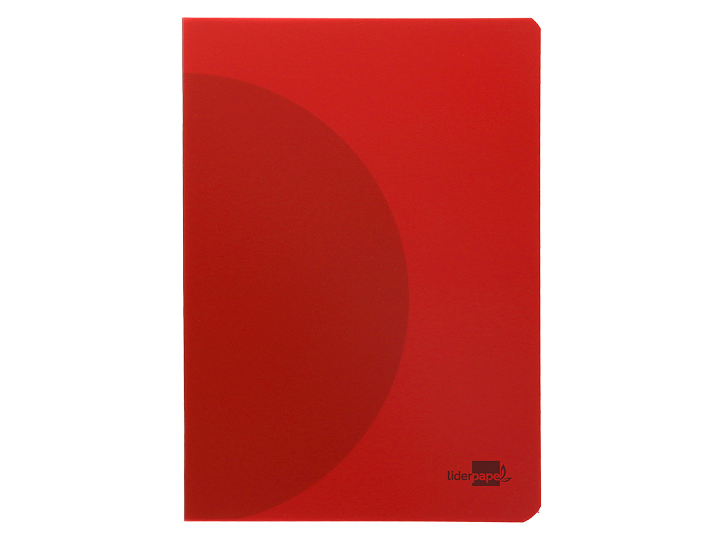 LIBRETA LIDERPAPEL 360 TAPA DE PLASTICO A5 48 HOJAS 90GR CUADRO 3MM CON MARGEN COLORES SURTIDOS