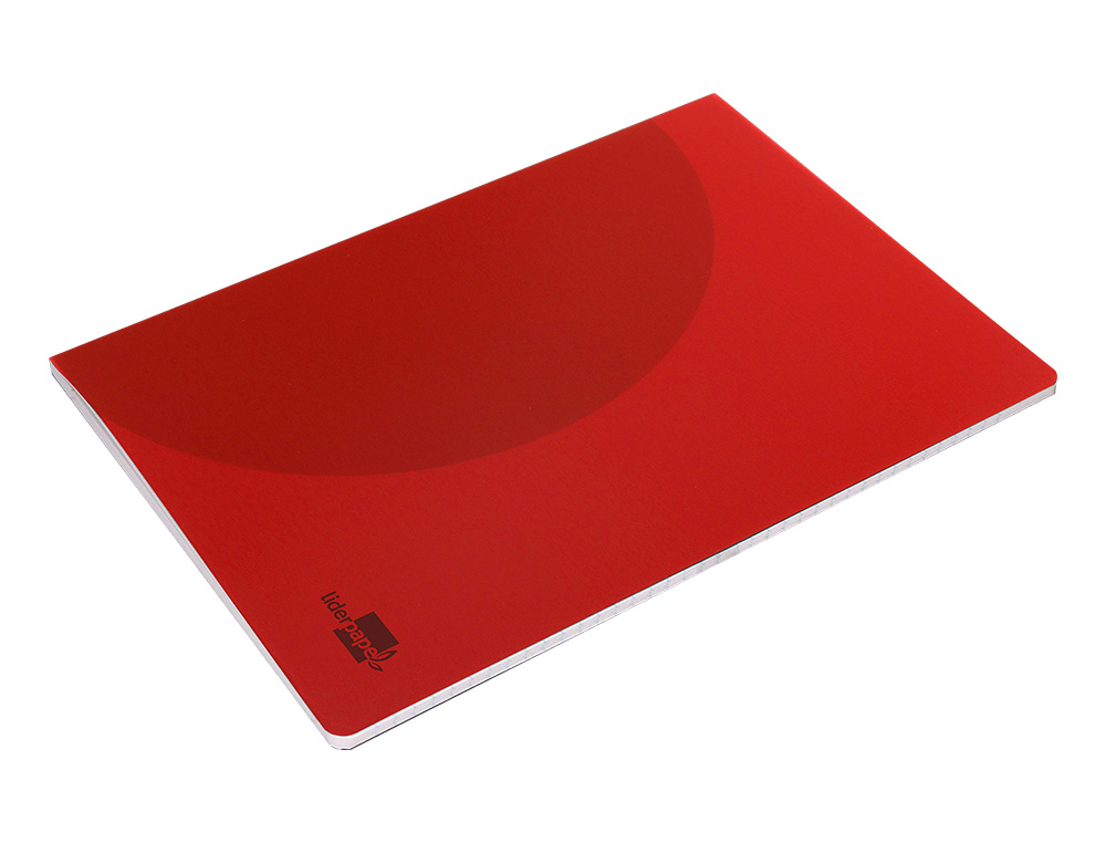 LIBRETA LIDERPAPEL 360 TAPA DE PLASTICO A5 48 HOJAS 90GR CUADRO 3MM CON MARGEN COLORES SURTIDOS