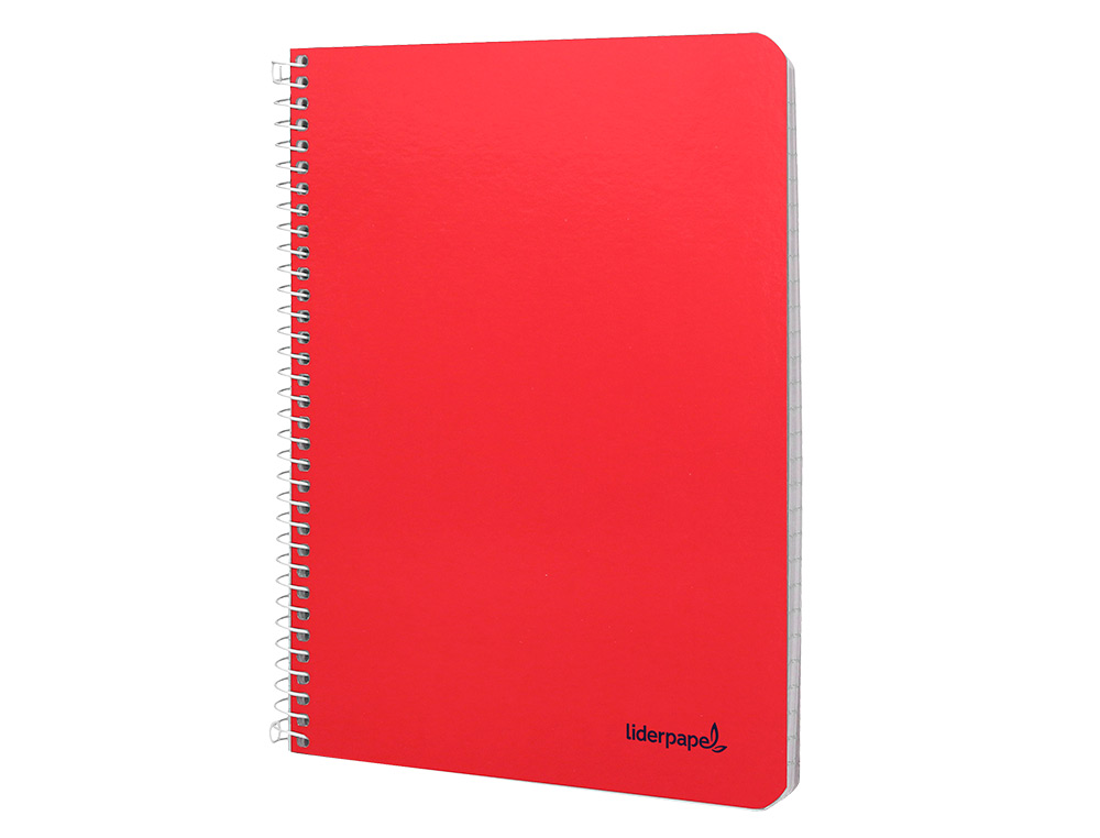 CUADERNO ESPIRAL LIDERPAPEL CUARTO SMART TAPA BLANDA 80H 60GR RAYADO N46 COLORES SURTIDOS