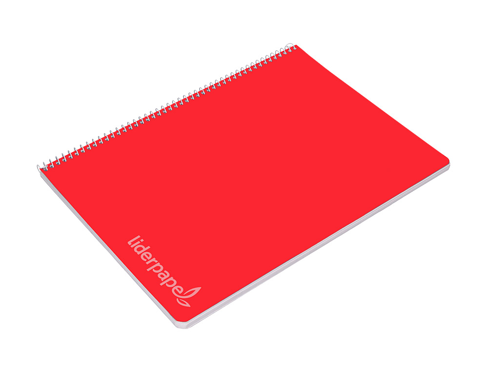 CUADERNO ESPIRAL LIDERPAPEL FOLIO WITTY TAPA DURA 80H 75GR PAUTA 2,5MM CON MARGEN COLORES SURTIDOS