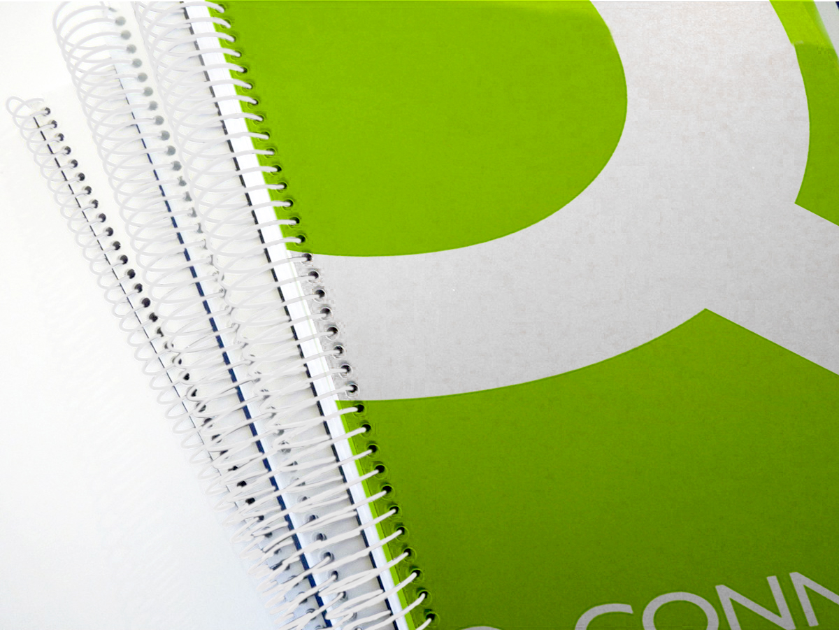 ESPIRAL METALICO Q-CONNECT BLANCO 64 5:1 10 MM 1MM CAJA DE 200 UNIDADES