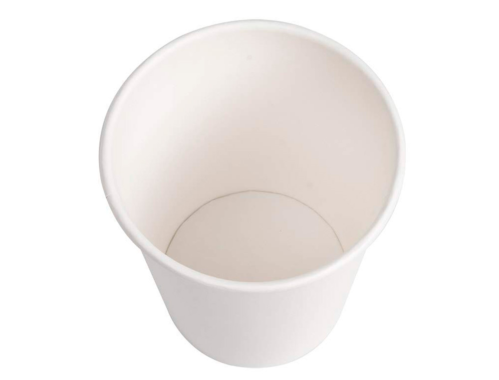 VASO DE CARTON BIODEGRADABLE BLANCO 270 ML PAQUETE DE 50 UNIDADES