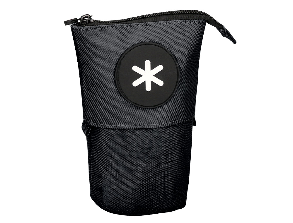 ESTUCHE PORTATODO ANTARTIK CUBILETE COLOR NEGRO 190X60X80 MM