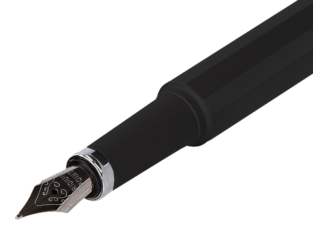 PLUMA Y FUNDA DE SIMILPIEL BELIUS SPACE B COLOR MINIMALISTA NEGRO TINTA AZUL CAJA DE DISEO
