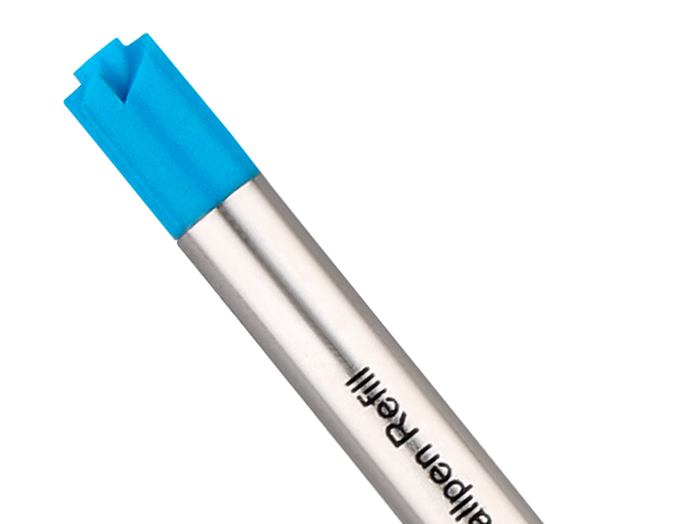 RECAMBIO BOLIGRAFO BELIUS AZUL 0,8 MM CAJA 3 UNIDADES