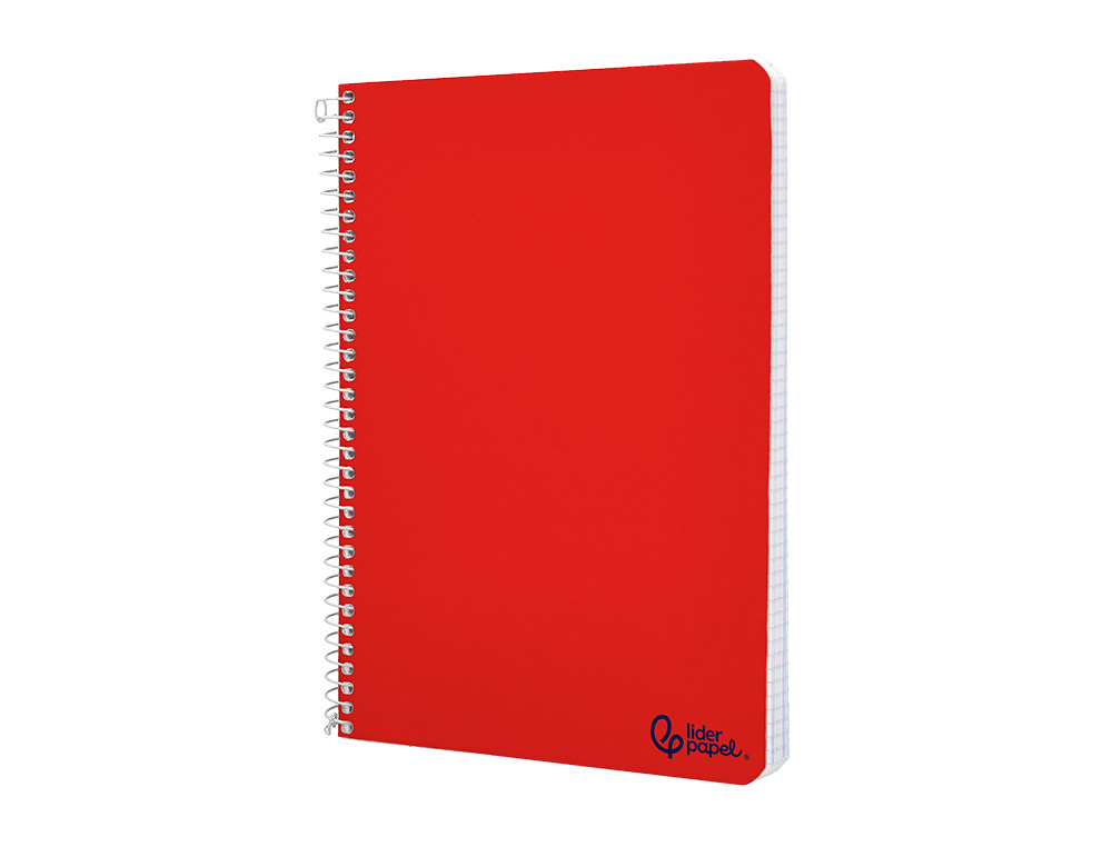 CUADERNO ESPIRAL LIDERPAPEL A5 WITTY TAPA DURA 80H 90GR MILIMETRADO 2MM COLORES SURTIDOS
