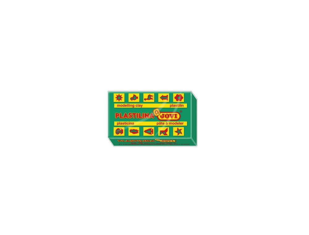 PLASTILINA JOVI 70 VERDE OSCURO UNIDAD TAMAO PEQUEO