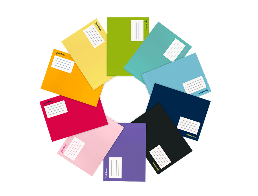 LIBRETA LIDERPAPEL SMART A5 APAISADO 32H 60GR CUADRO 4MM CON MARGEN