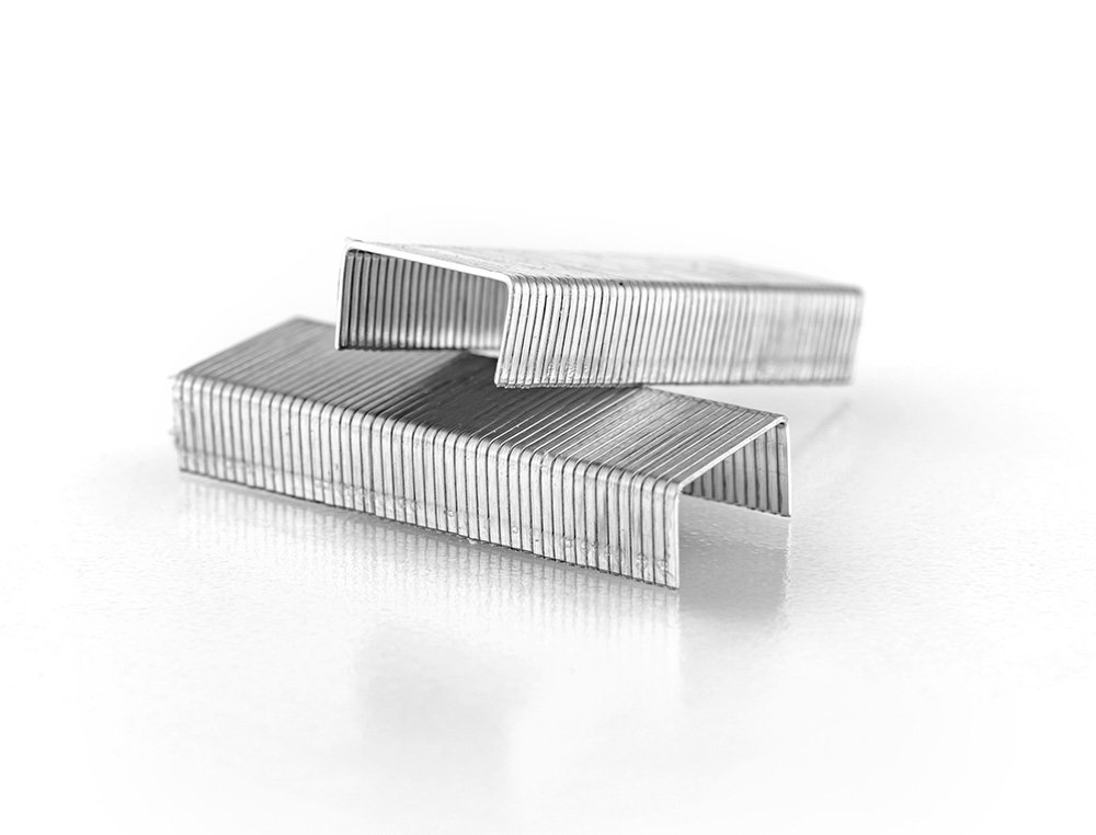 GRAPAS Q-CONNECT N 22/6 24/6 GALVANIZADAS CAJA DE 1000 UNIDADES
