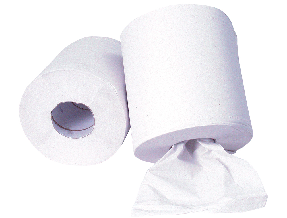 PAPEL SECAMANOS 2 CAPAS 199 MM X 135 MT MANDRIL 70 MM DIAMETRO 197 MM