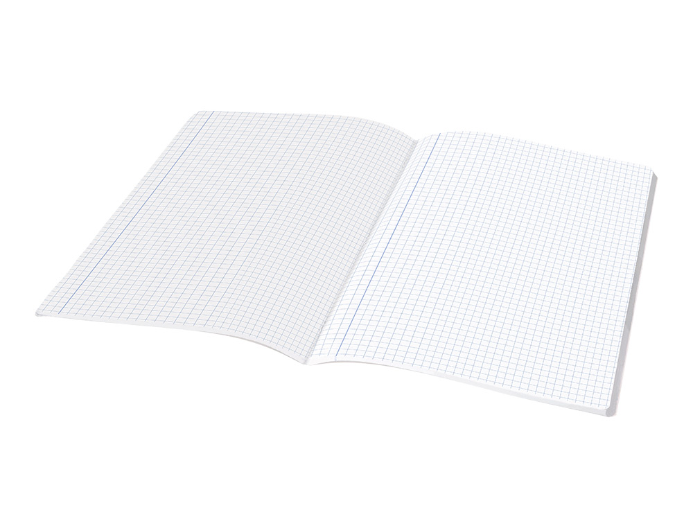 LIBRETA LIDERPAPEL SCRIPTUS A4 48 HOJAS 90GR CUADRO 6MM CO N MARGEN