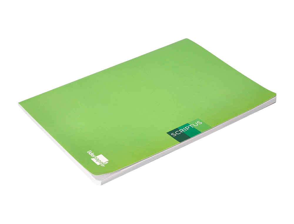 LIBRETA LIDERPAPEL SCRIPTUS A4 48 HOJAS 90GR CUADRO 6MM CO N MARGEN