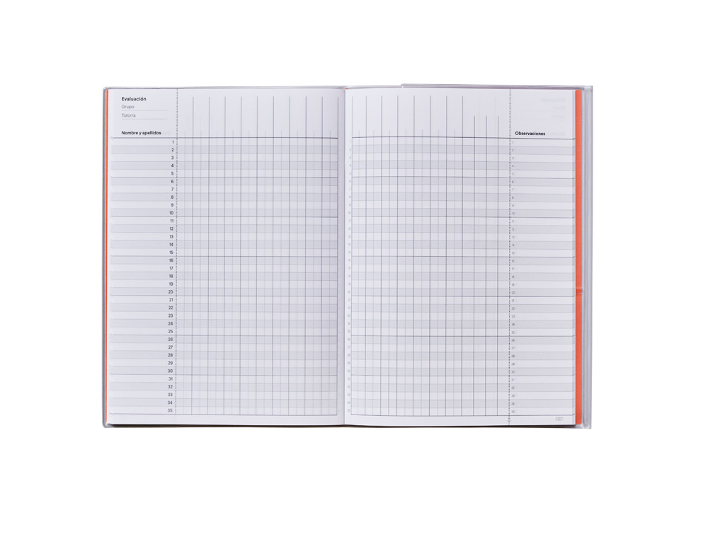 CUADERNO DE NOTAS ADITIO A5 HORARIO PLANIFICACION MENSUAL PLAN DE CURSO Y EVALUCION CONTINUA