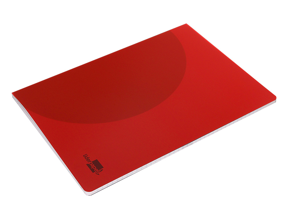 LIBRETA LIDERPAPEL 360 TAPA DE PLASTICO A4 48 HOJAS 90G/M2 CUADRO 4MM CON MARGEN COLORES SURTIDOS