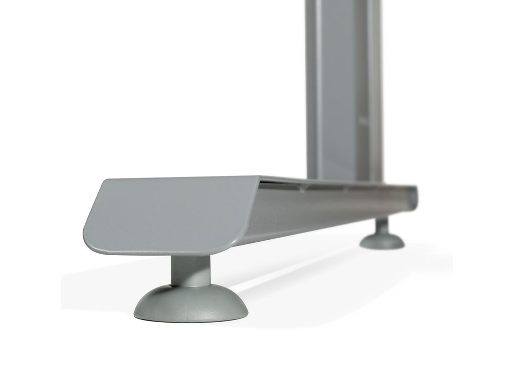 MESA DE OFICINA ROCADA METAL 2000AC01 GRIS/HAYA 120X60 CM