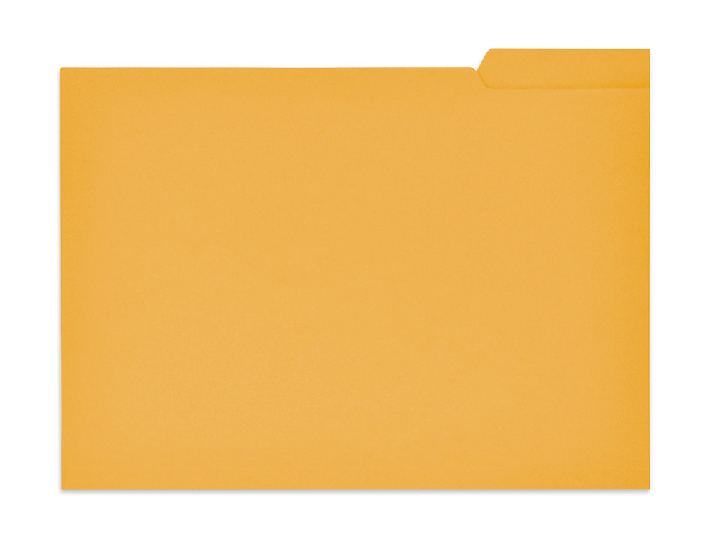 SUBCARPETA CARTULINA GIO DIN A4 PESTAA DERECHA 250 G/M2 AMARILLO