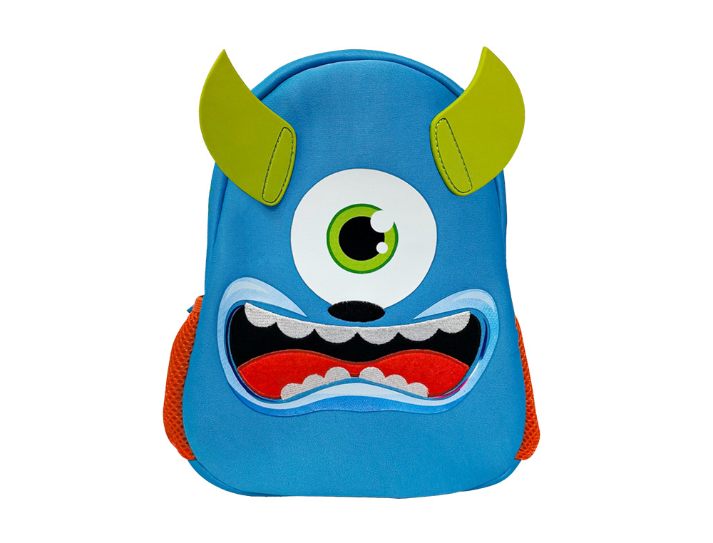 CARTERA ESCOLAR LIDERPAPEL MOCHILA INFANTIL NEOPRENO MONSTRUO