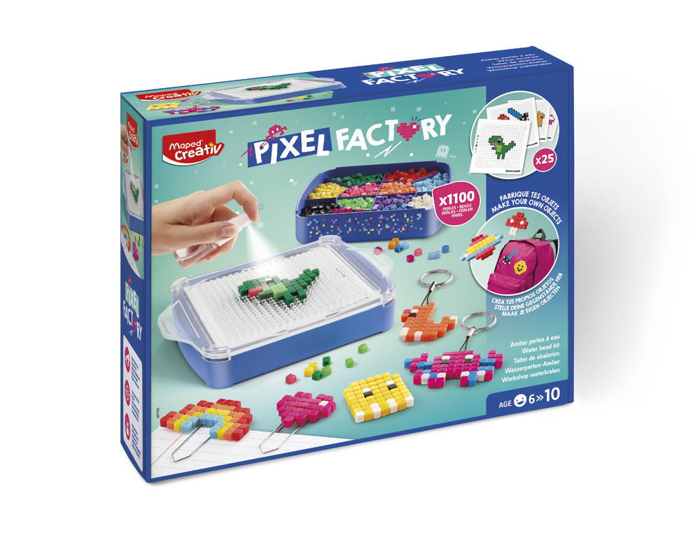 JUEGO MAPED CREATIV PIXEL FACTORY