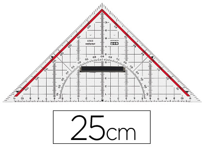 AunClip  Lápiz de grafito Bacotriss Triangular HB/2