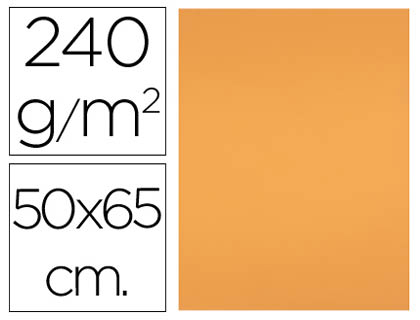 CARTULINA LIDERPAPEL 50X65 CM 240 G/M2 NECTARINA